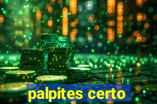 palpites certo